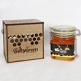 Binyörem Özel Seri Karakovan Süzme Balı - 950g Şık Hediyelik Ambalajında